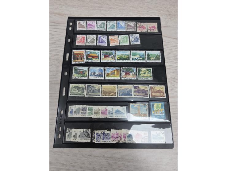 better including SC3, SC5, SC10 and others. Plus extra W8, W11 and W21 used stamps and a cut-half rejoint R5 $200000 used sta